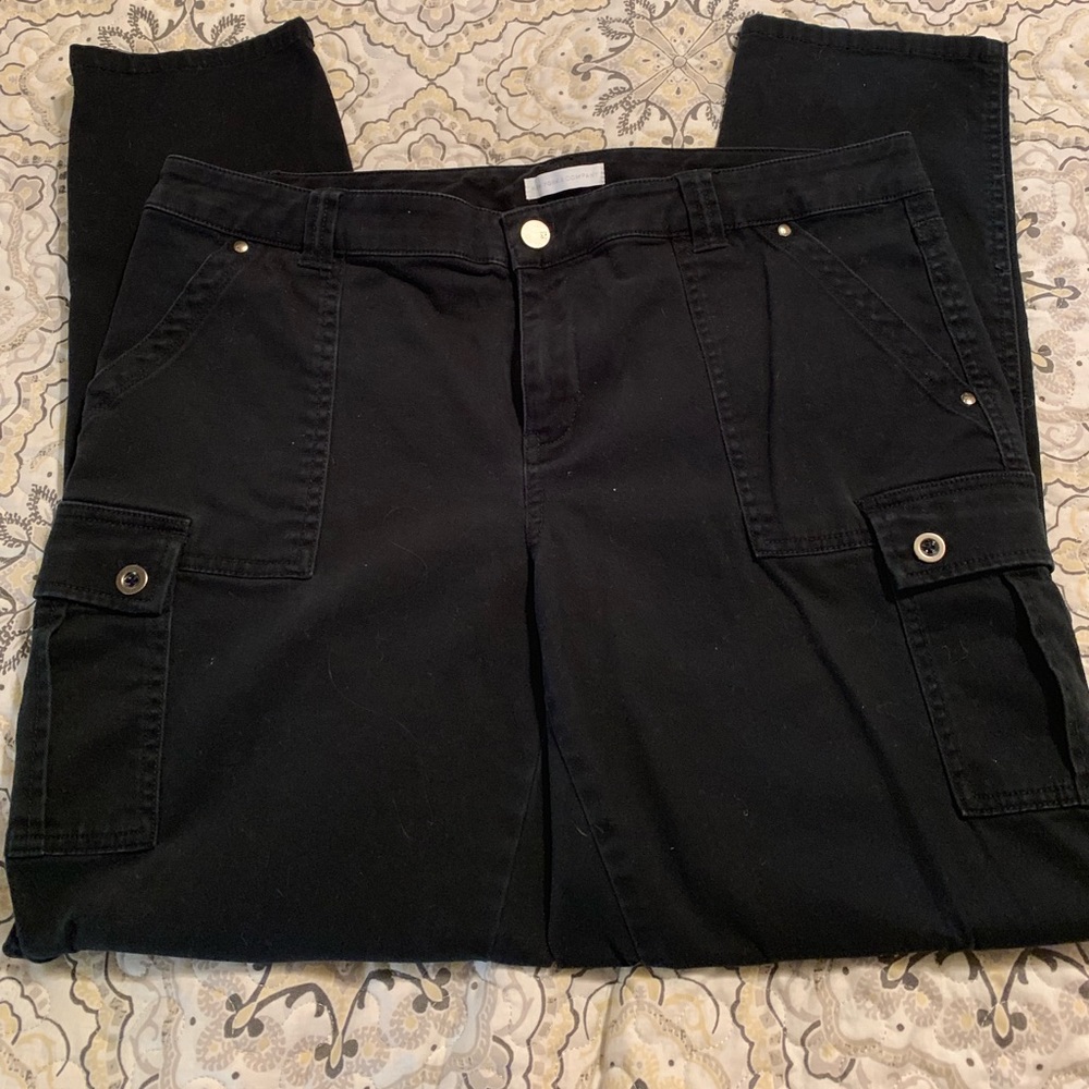 Darling black carpenter skinny pants